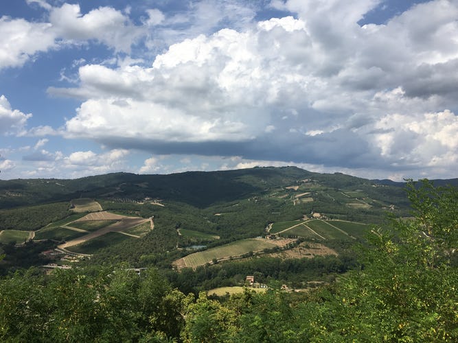 Incredible views from roof top terrace in the city center