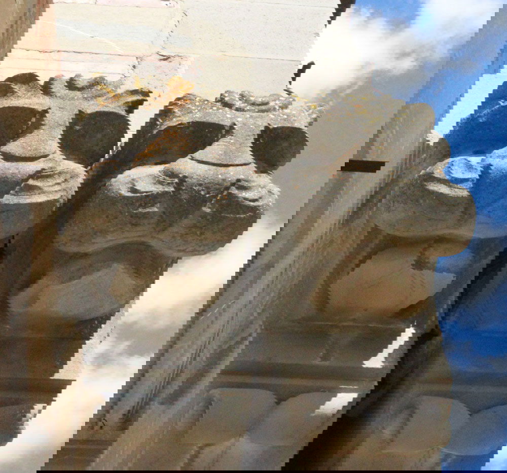 Detail on Fountain in Radda in Chianti