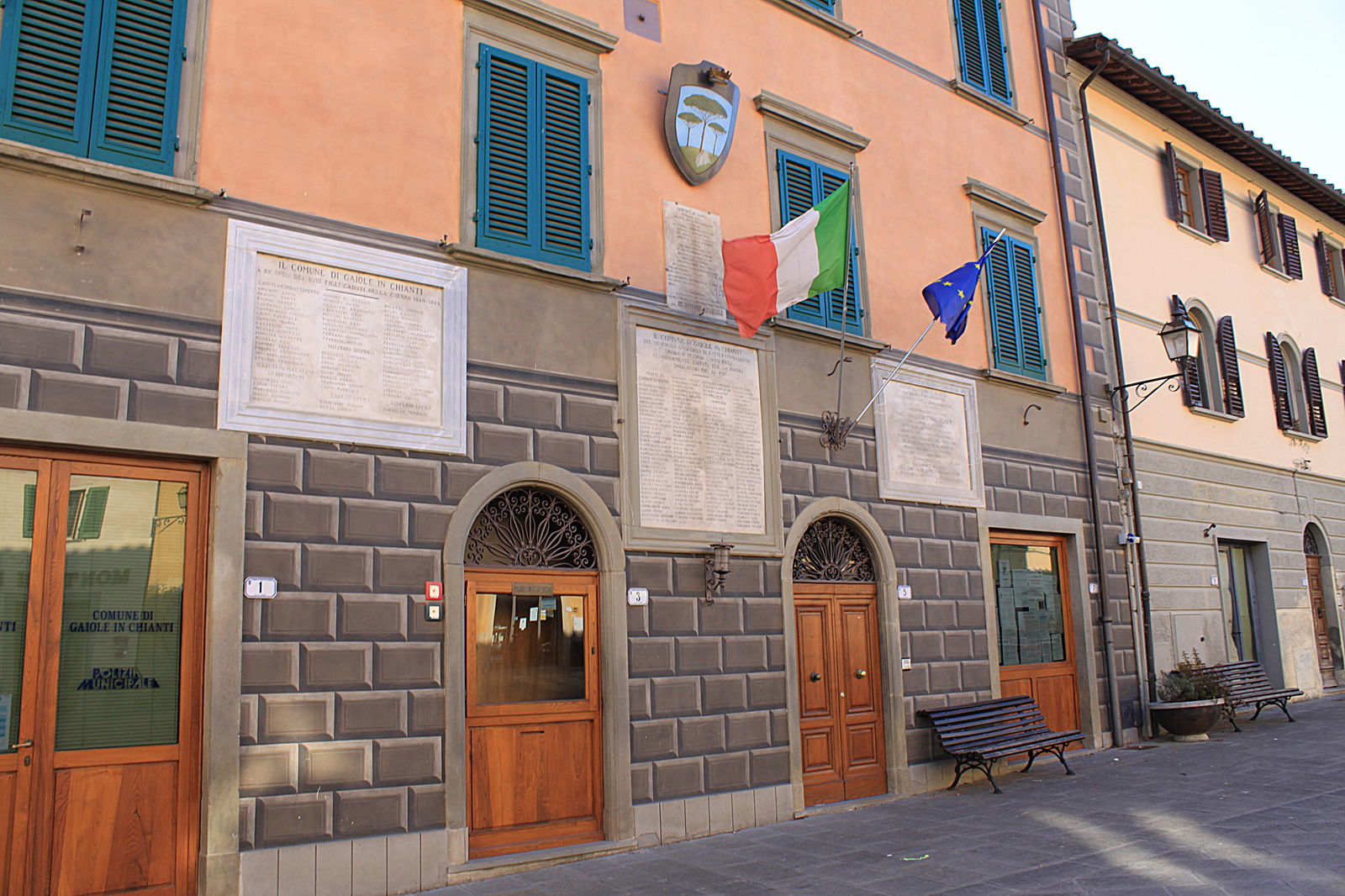 Government building in Gaiole in Chianti