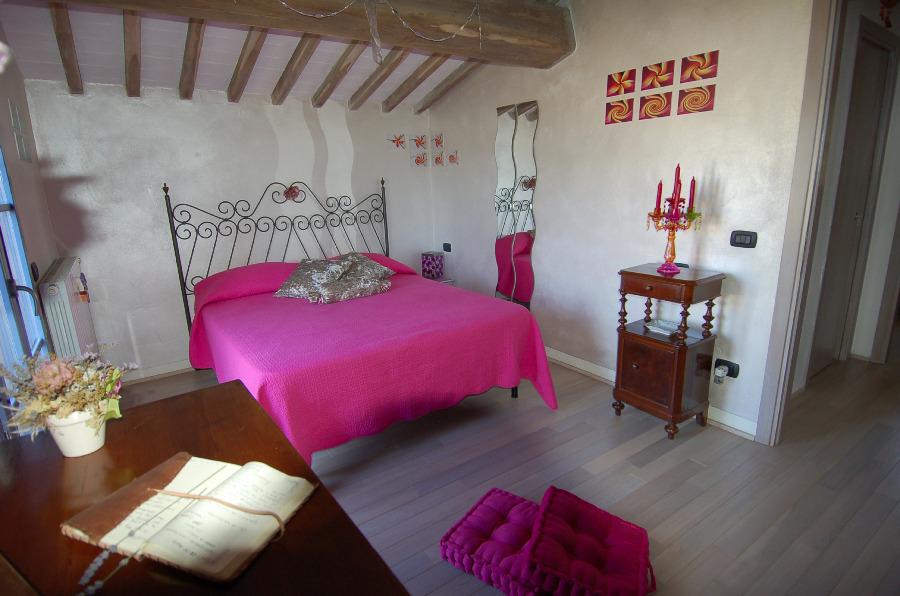 Bedroom at La Casina di Cioccolata