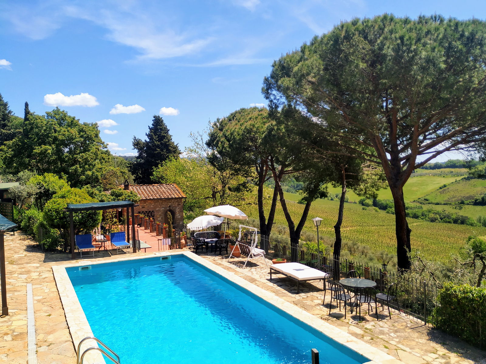 Poolside at Agriturismo Vernianello