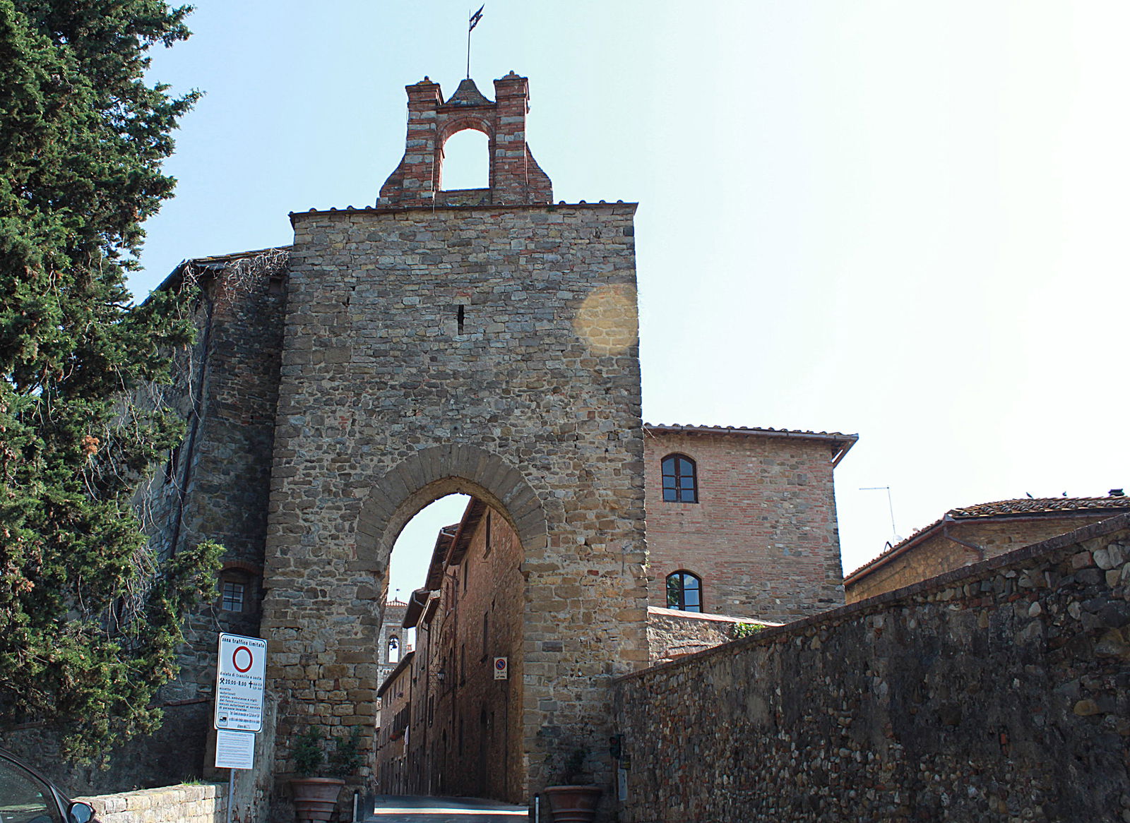 Porta Sienese at Barberino val d'Elsa