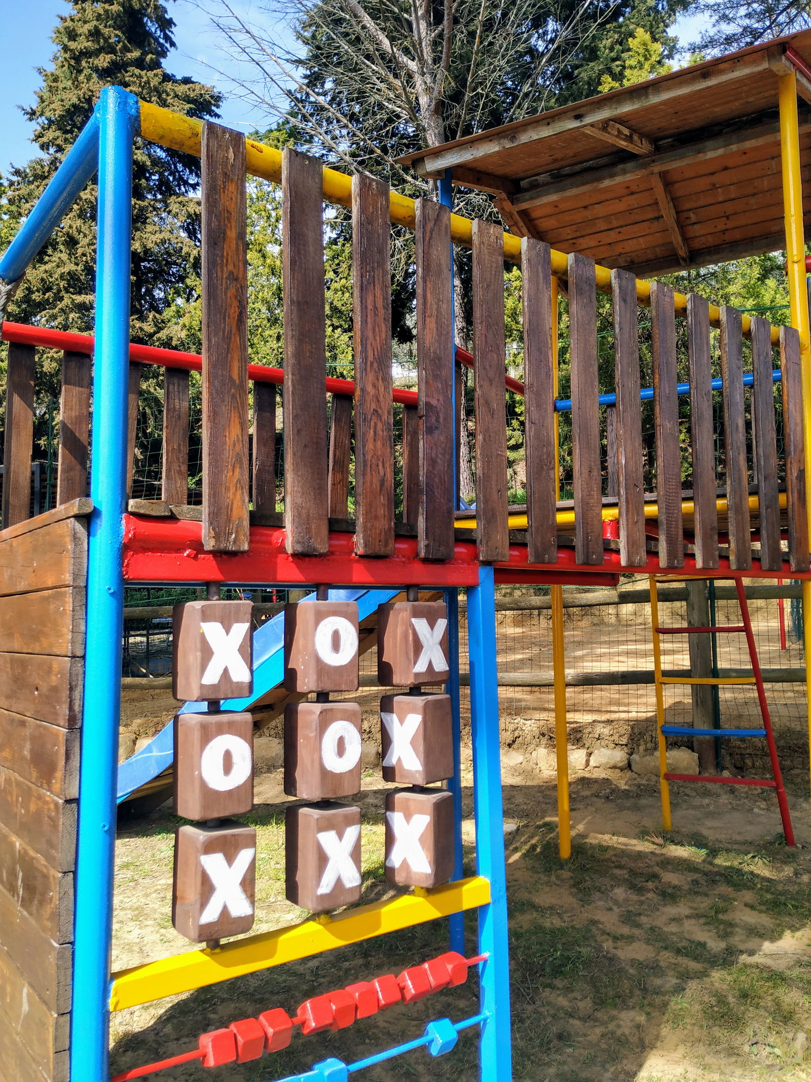 Outdoor games at Agriturismo Vernianello